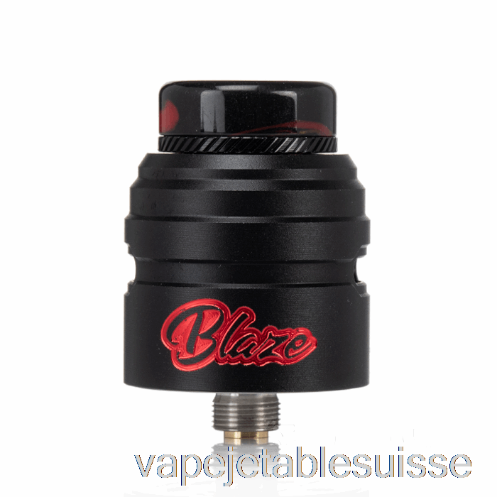 Vape Suisse Créations Thunderhead Blaze Solo 24mm Bf Rda Lave Noir